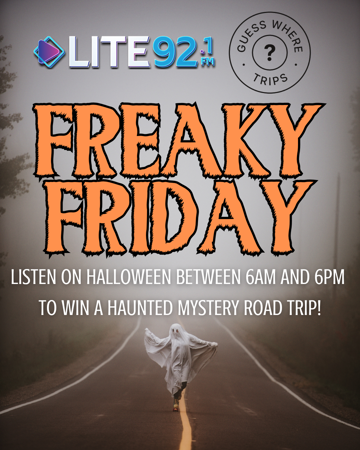 Freaky Friday - Win a Haunted Road Trip from Guess Where Trips?